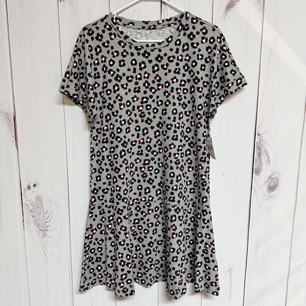 Kate Spade Women’s Cyber‎ Cheetah Dress Large Big Smoke NWT